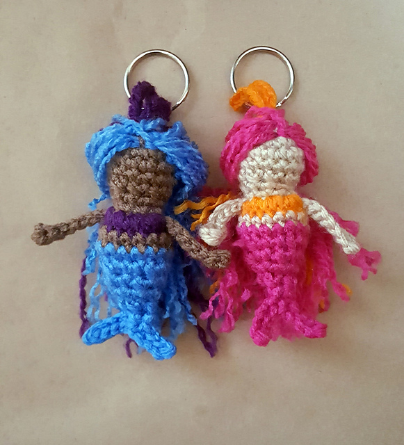 Lil' Sprout Mermaid Keychain