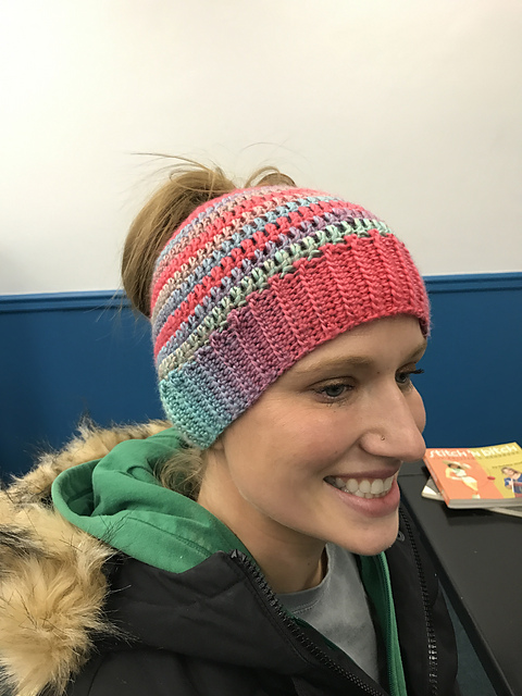 Ravelry: It's All About the Messy Bun pattern by June Nemeth