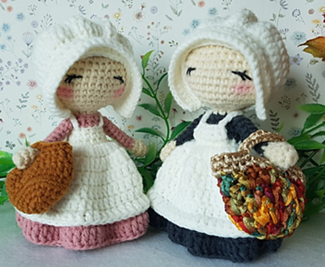 Sun Bonnet Couple-Girl