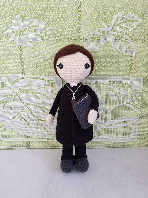 Crochet Priest doll