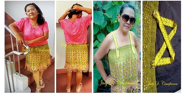 Picot Skirt Plus