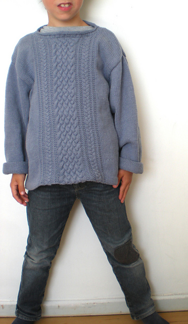 Le pull bleu de P'tit Gars