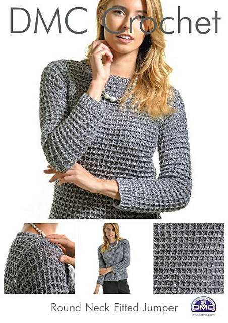 Round Neck Fitted Jumper