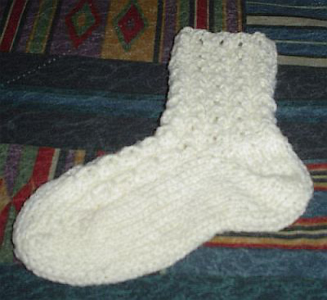 Children's Short Row Slippers