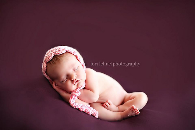 Just Be Happy Simple Bonnet
