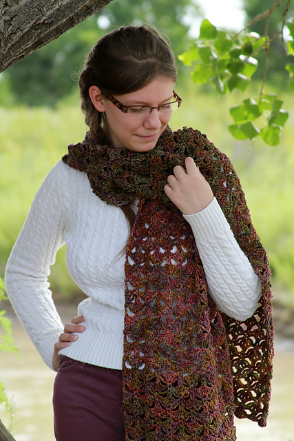 Garden Trellis Scarf