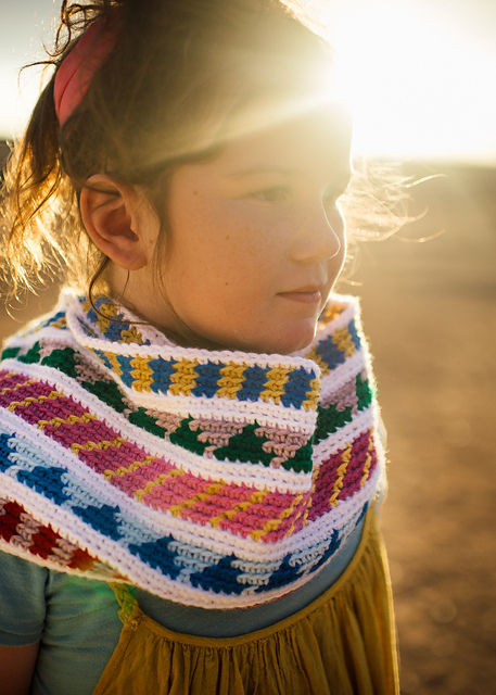 Colorful Scarf or Cowl