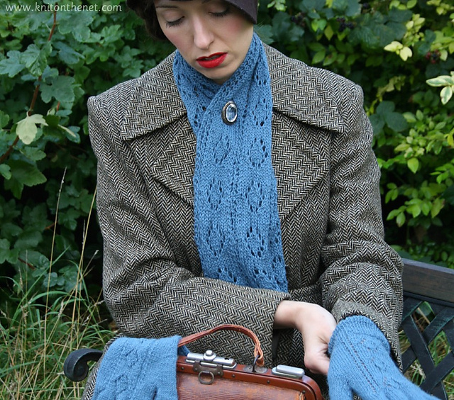 Celia Scarf and Gloves
