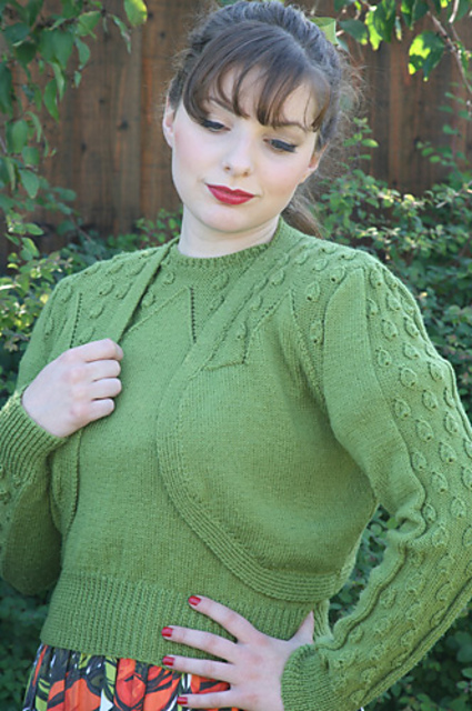 Lavenda Droplet Bolero