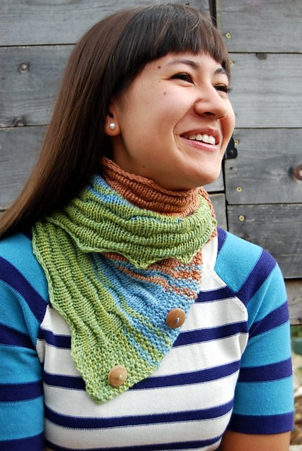 Wool Tree Cowl