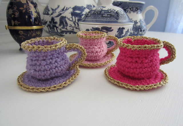 Tea Cup Christmas Ornament