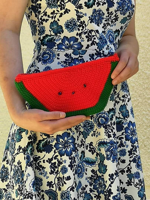 Watermelon Clutch Purse