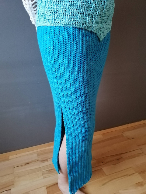 Ice princess wrap skirt