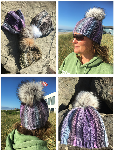 Seaside Pom Beanie