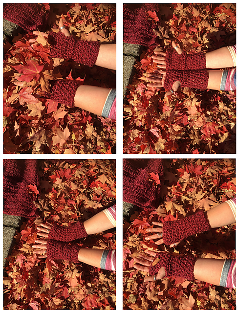 In Love Fingerless Gloves