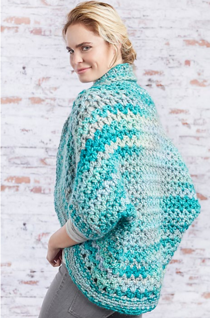 Collared Cocoon Shrug