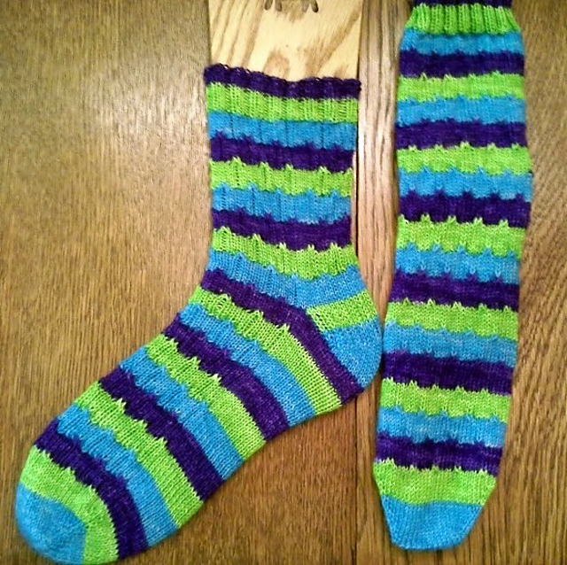 Blurred Lines Socks