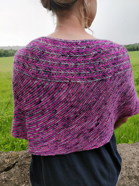 Down The Road and Back Again Shawl