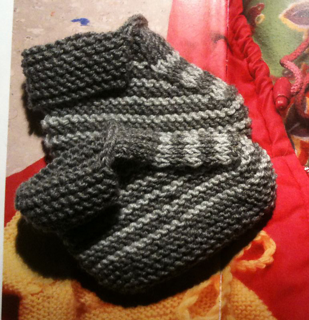 Warme Schuhe für kleine Füße (Modell II)