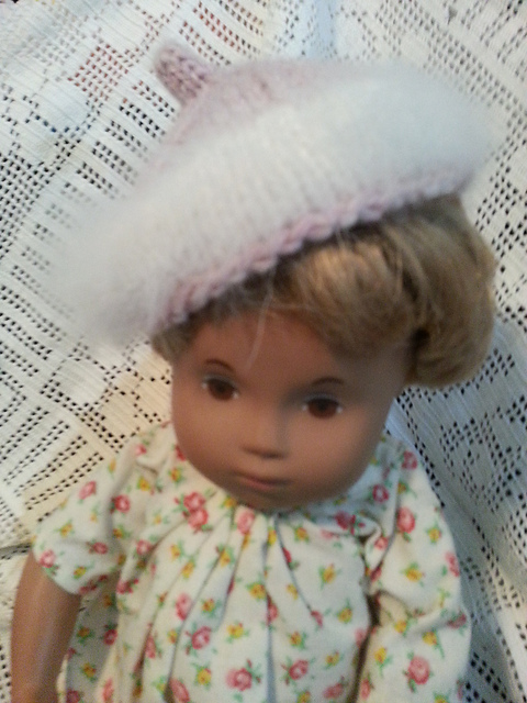 2 Plain Beret, angora