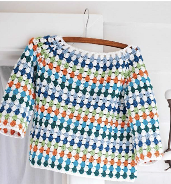 Child's Crochet Jumper