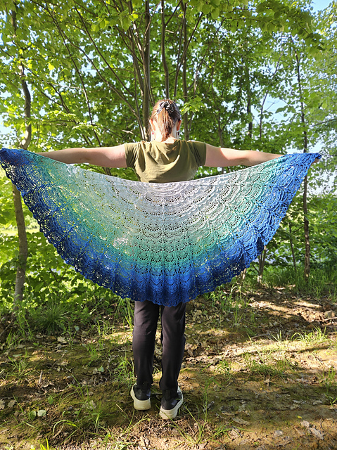 Hokisen shawl