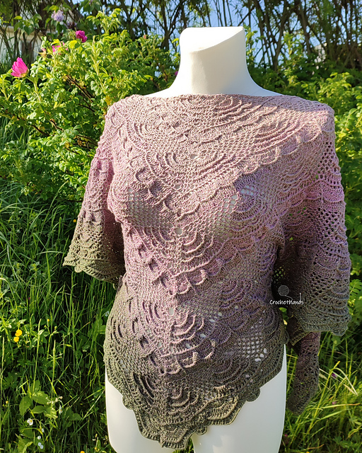 Mehendi shawl
