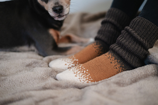 Pixel Slouch Socks