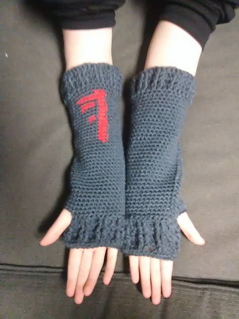 Mark of Cain Fingerless Gloves