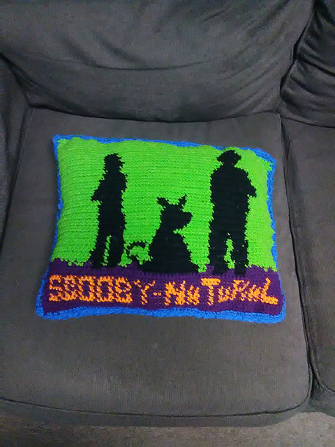 Scooby Natural Pillow