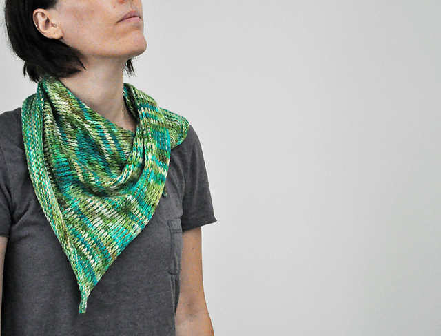 Slipped Stitch Shawl