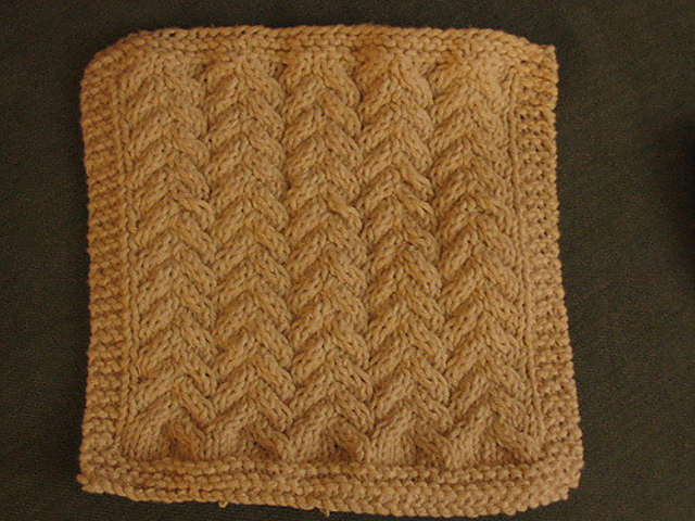 Inspired Allover Cable Spa Cloth