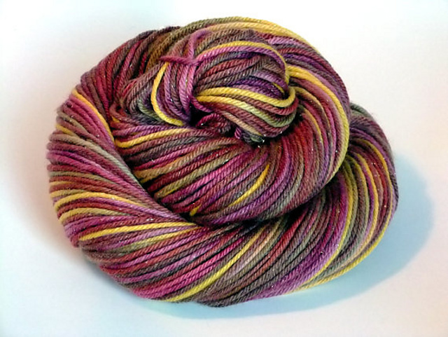 Ravelry: Radioactive Rabbit Hand Painted Sparkle DK