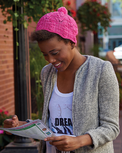 Dolce Cables and Lace Beanie