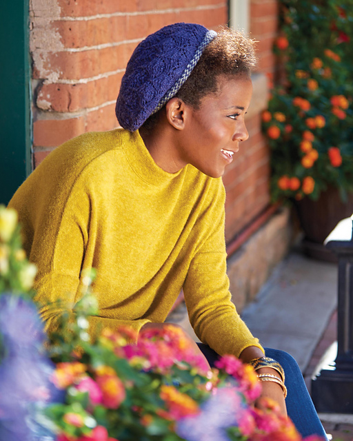Thistle Lace Beret