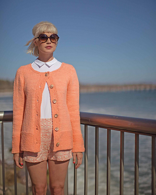Just Peachy Cardigan