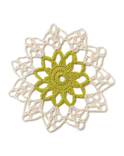 Snow on Easter Mandala