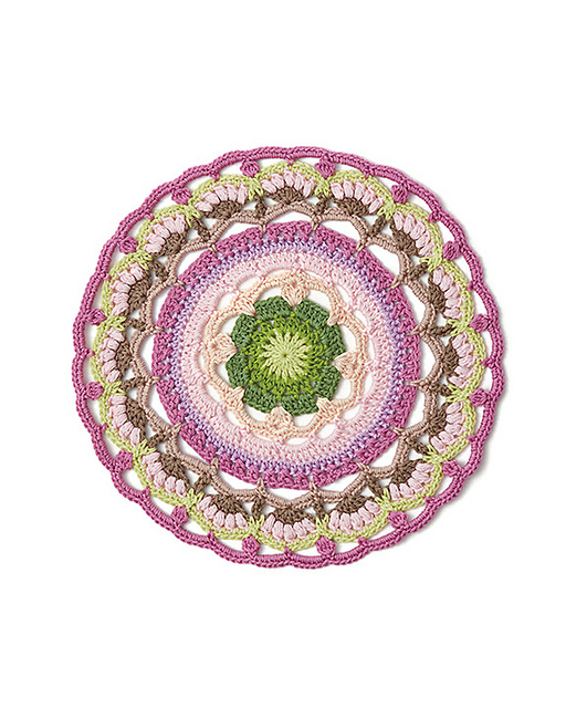 Wistful Wisteria Mandala