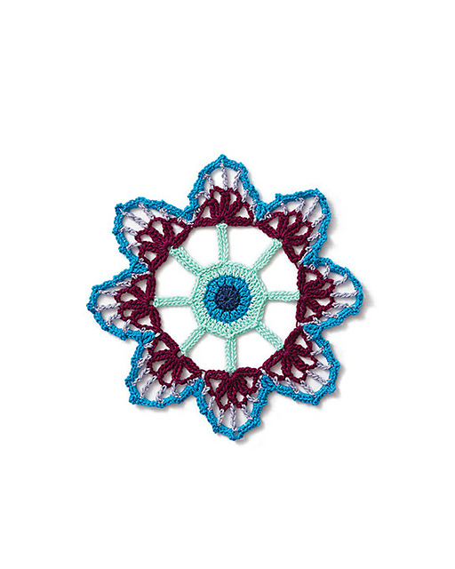 Spoked Starlet Mandala