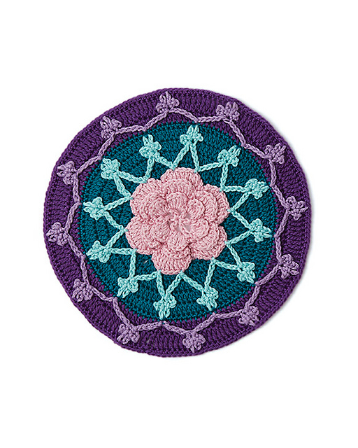 Floral Fantasy Mandala