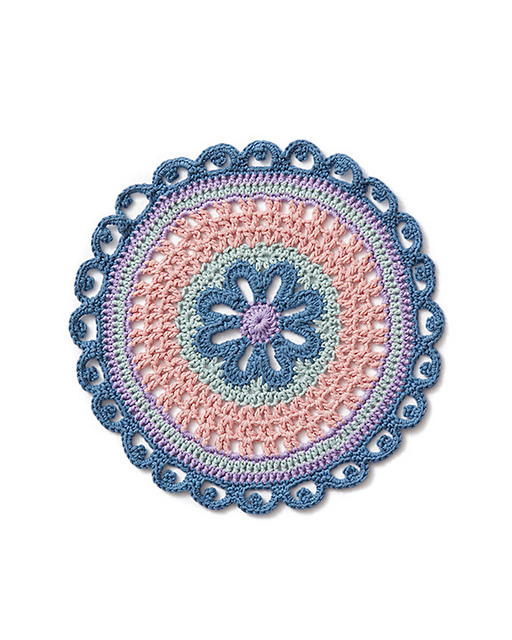 Dusty Rose Mandala