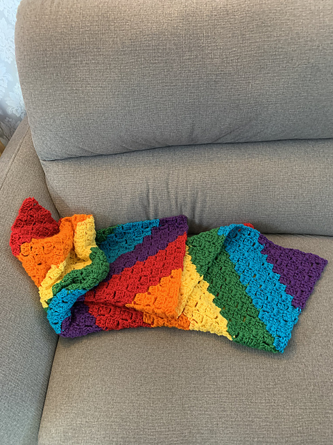 Rainbow Baby Blanket