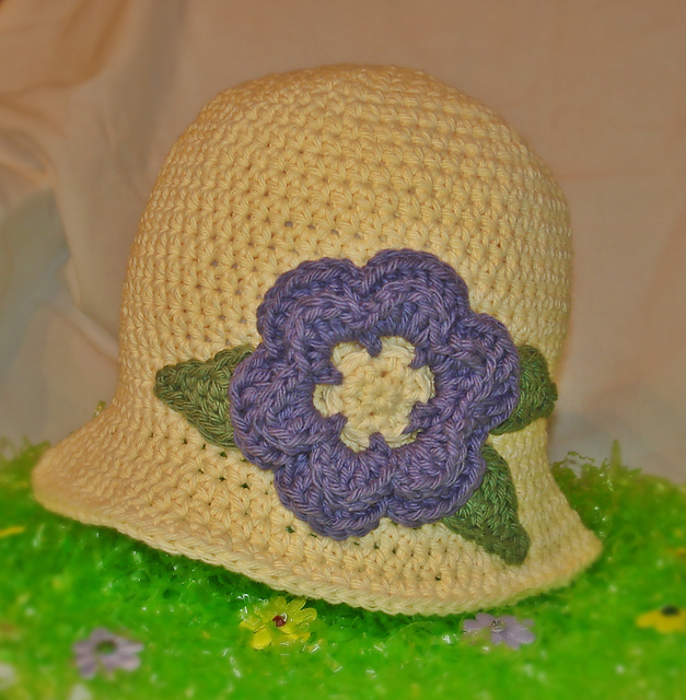 Sweet Violet Sunhat