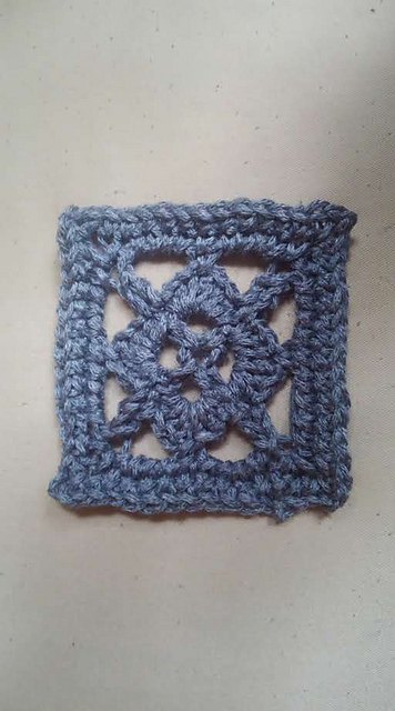 Four Petal Square Motif