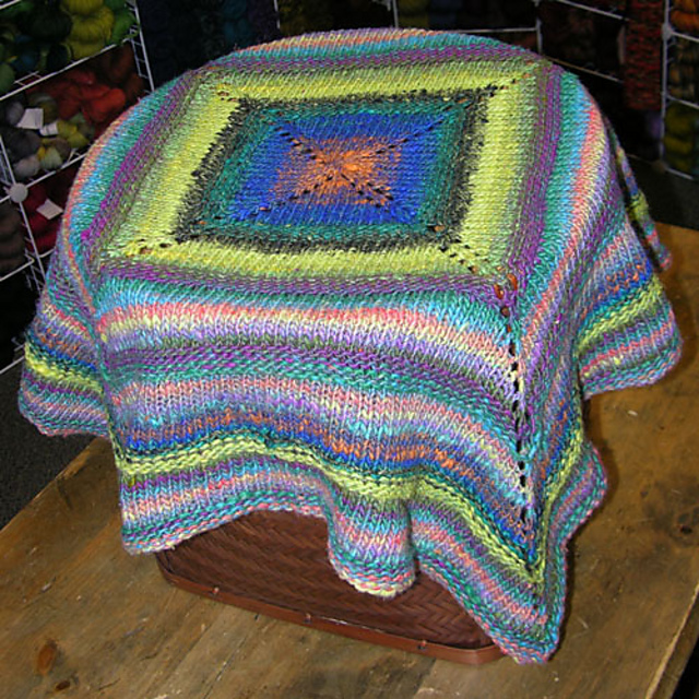 Bullseye Baby Blanket