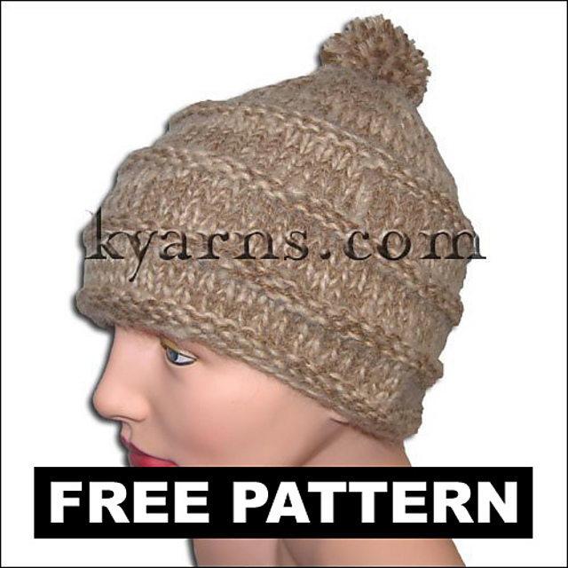 Alpaca Pom Hat