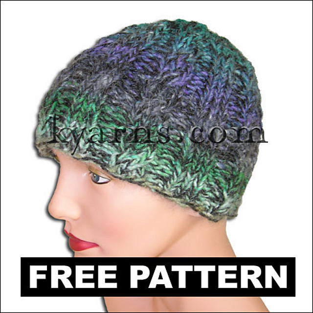 Bulky Cable & Rib Hat