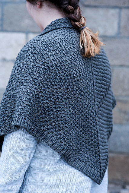 Cindersmoke Shawl