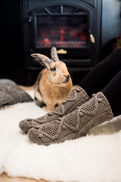 Winter Cabin Socks