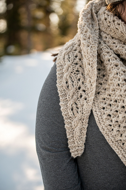 Milkweed Shawl